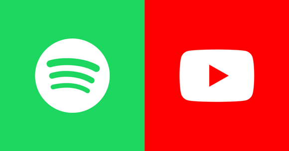 YouTube MusicとSpotifyを比較